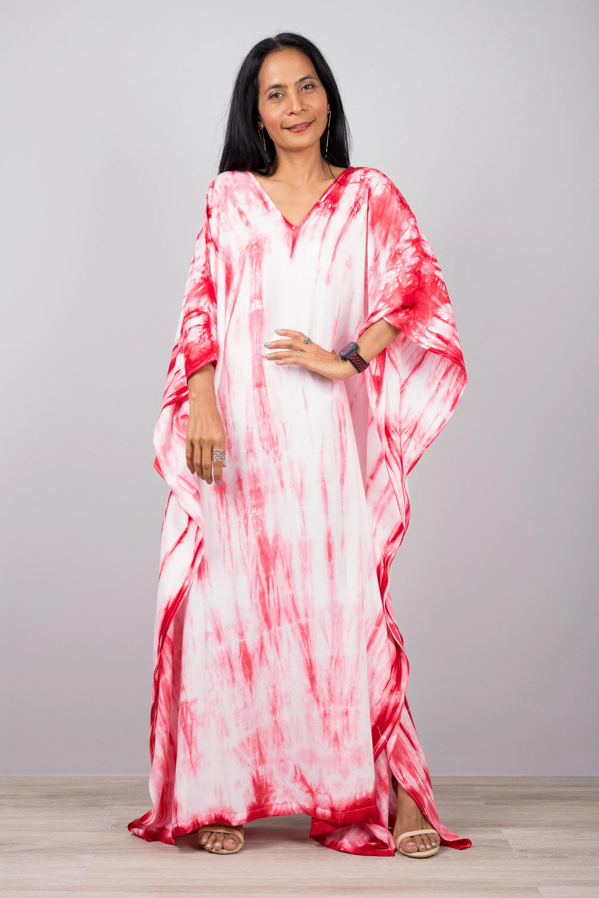 Tie dye kaftan