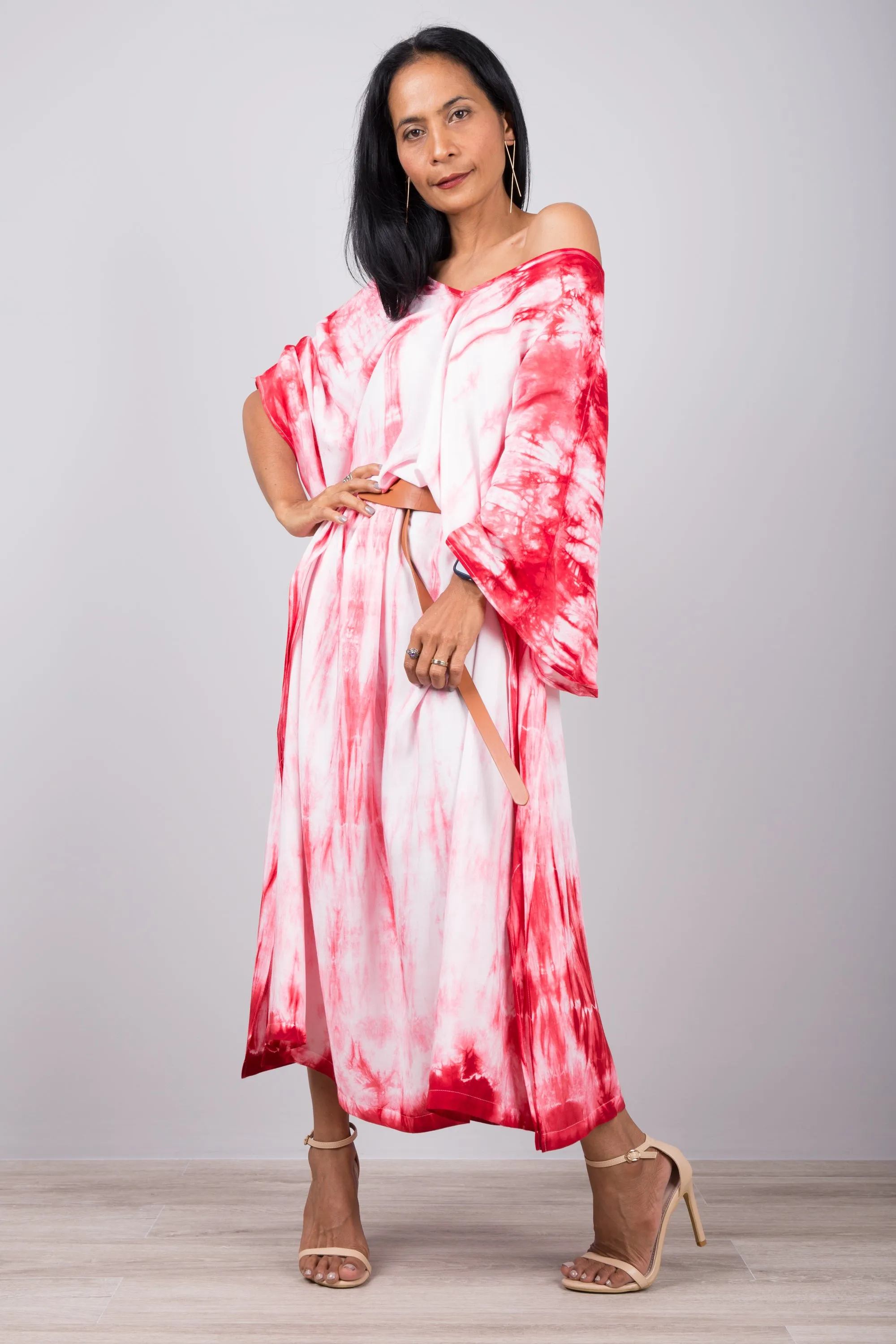 Tie dye kaftan