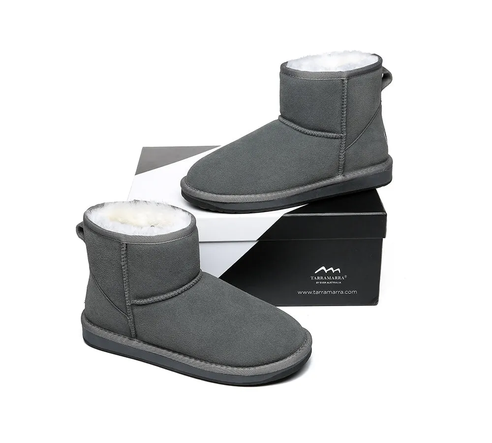 Unisex Double Faced Sheepskin Mini Classic Boots