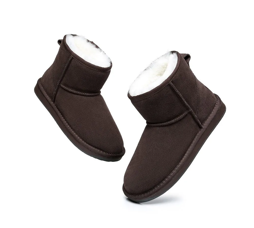 Unisex Double Faced Sheepskin Mini Classic Boots