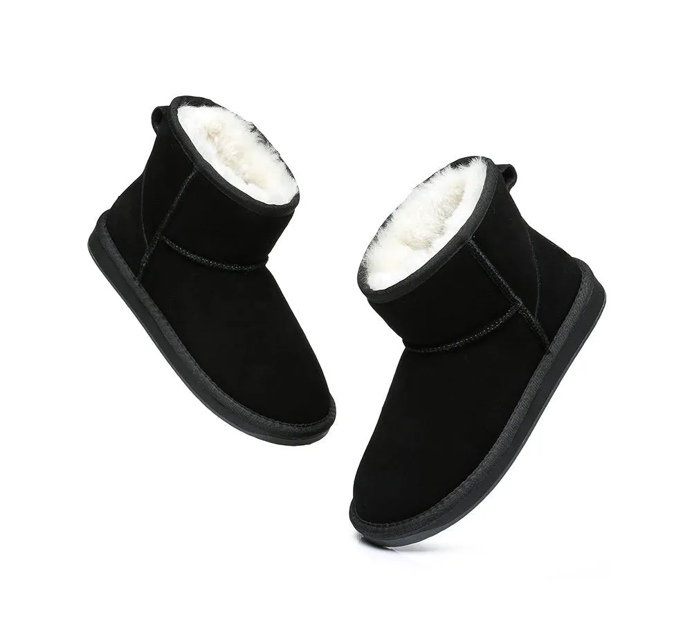 Unisex Double Faced Sheepskin Mini Classic Boots