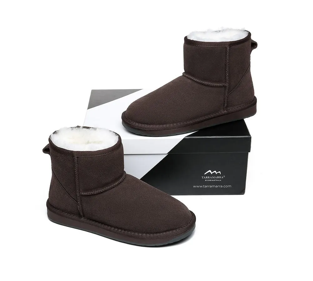 Unisex Double Faced Sheepskin Mini Classic Boots