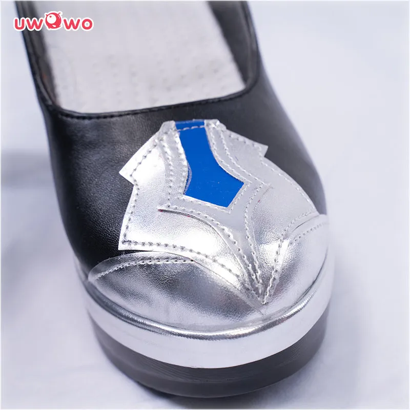 Uwowo Game Genshin Impact Eula Lawrence Cosplay Shoes