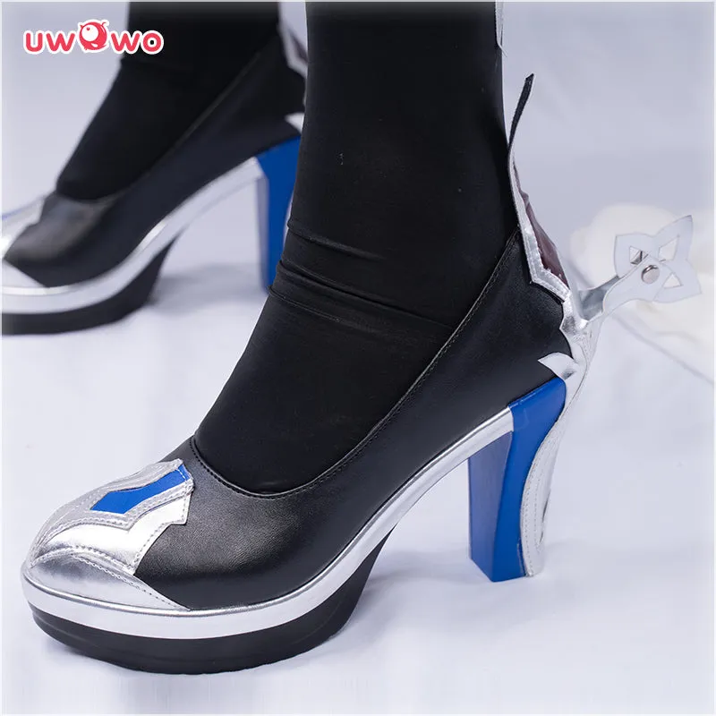 Uwowo Game Genshin Impact Eula Lawrence Cosplay Shoes