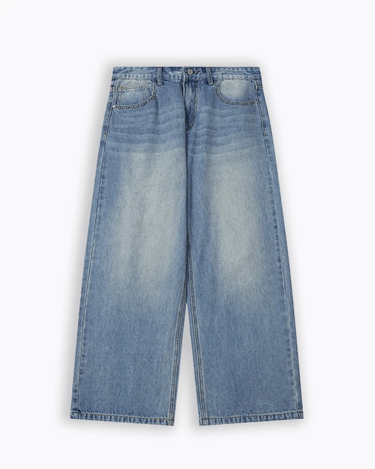 Washed Denim Jeans