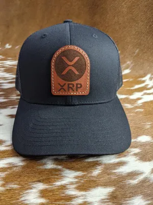 XRP Logo on Richardson 112- Black